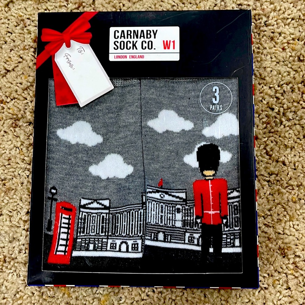 Carnaby Sock Co. London England Socks